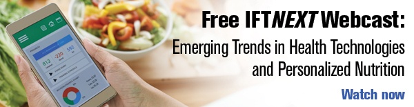 Free Webcast: Emerging Trends in Health Technologies and the Promises of Personalized Nutrition